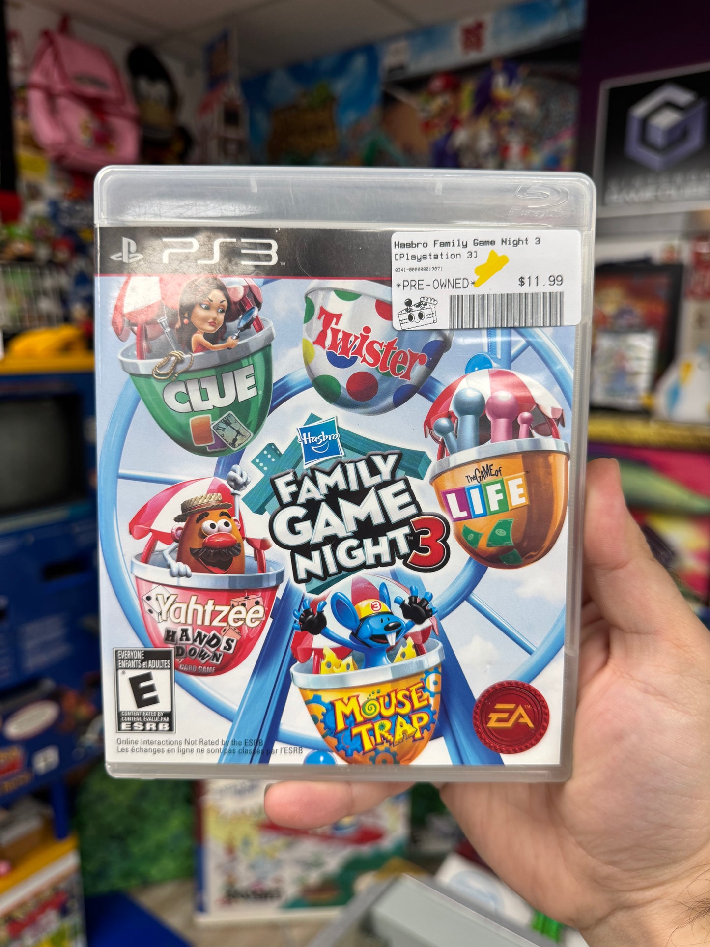 Hasbro Family Game Night 3 PS3 CIB