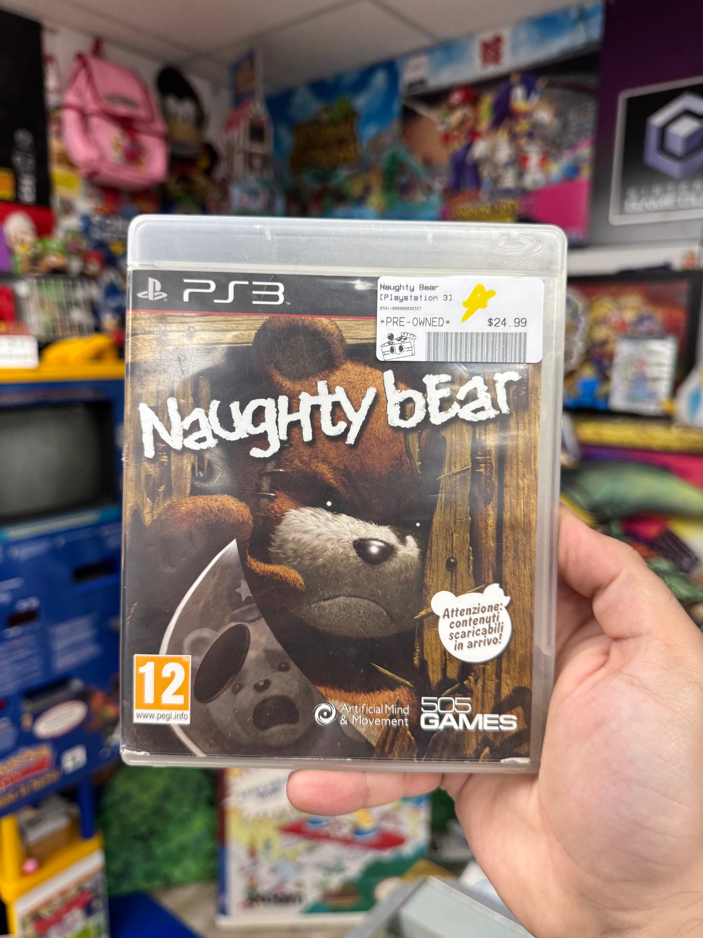 Naughty Bear PS3 CIB