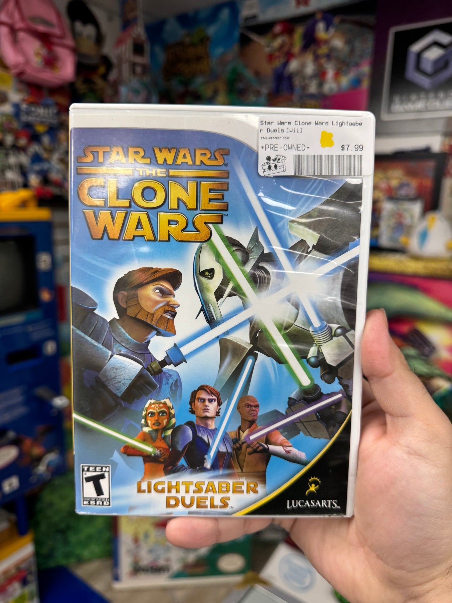 Star Wars Clone Wars Lightsaber Duels Wii