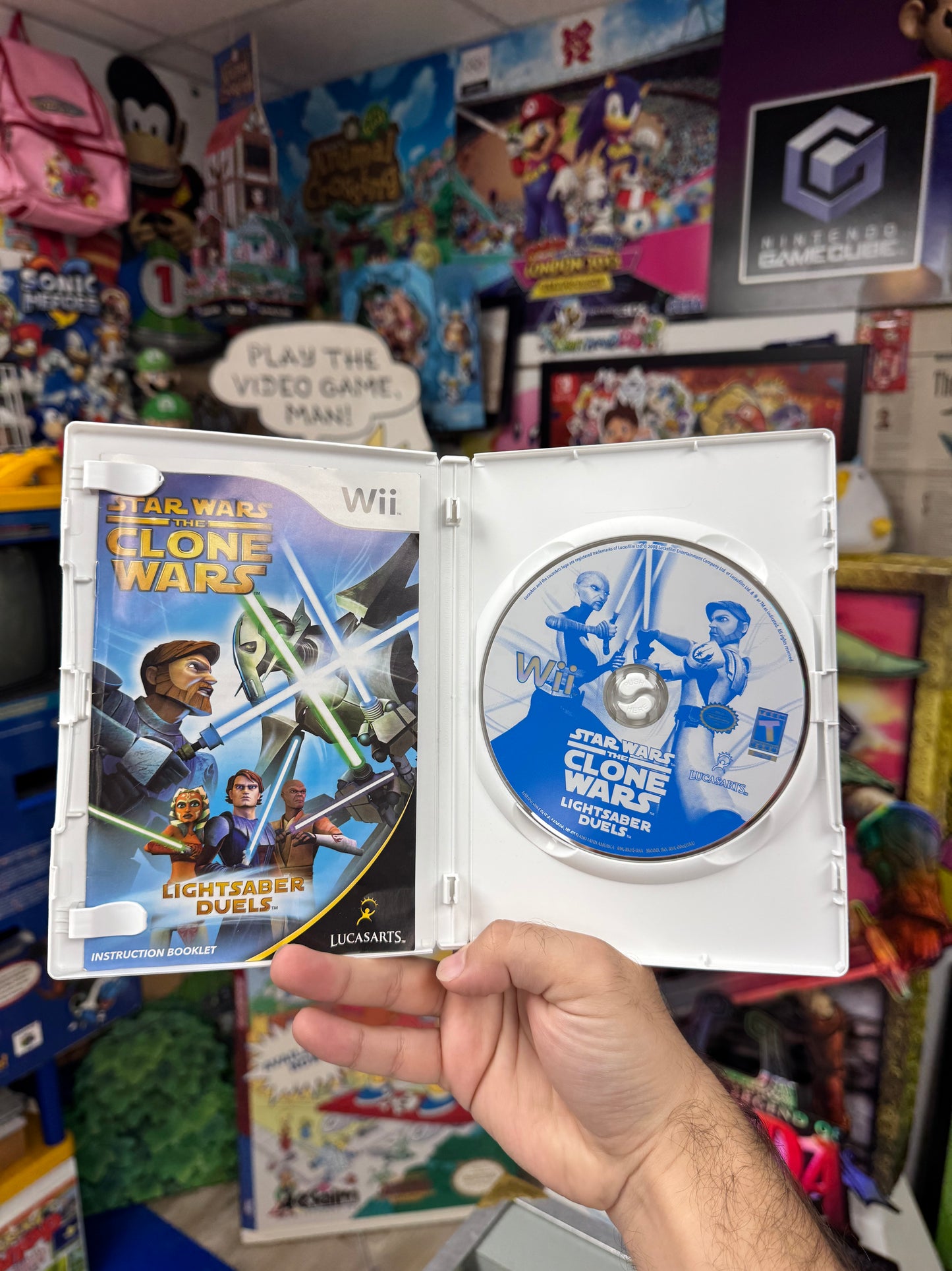 Star Wars Clone Wars Lightsaber Duels Wii