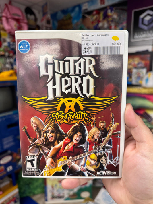 Guitar Hero Aersomith Wii