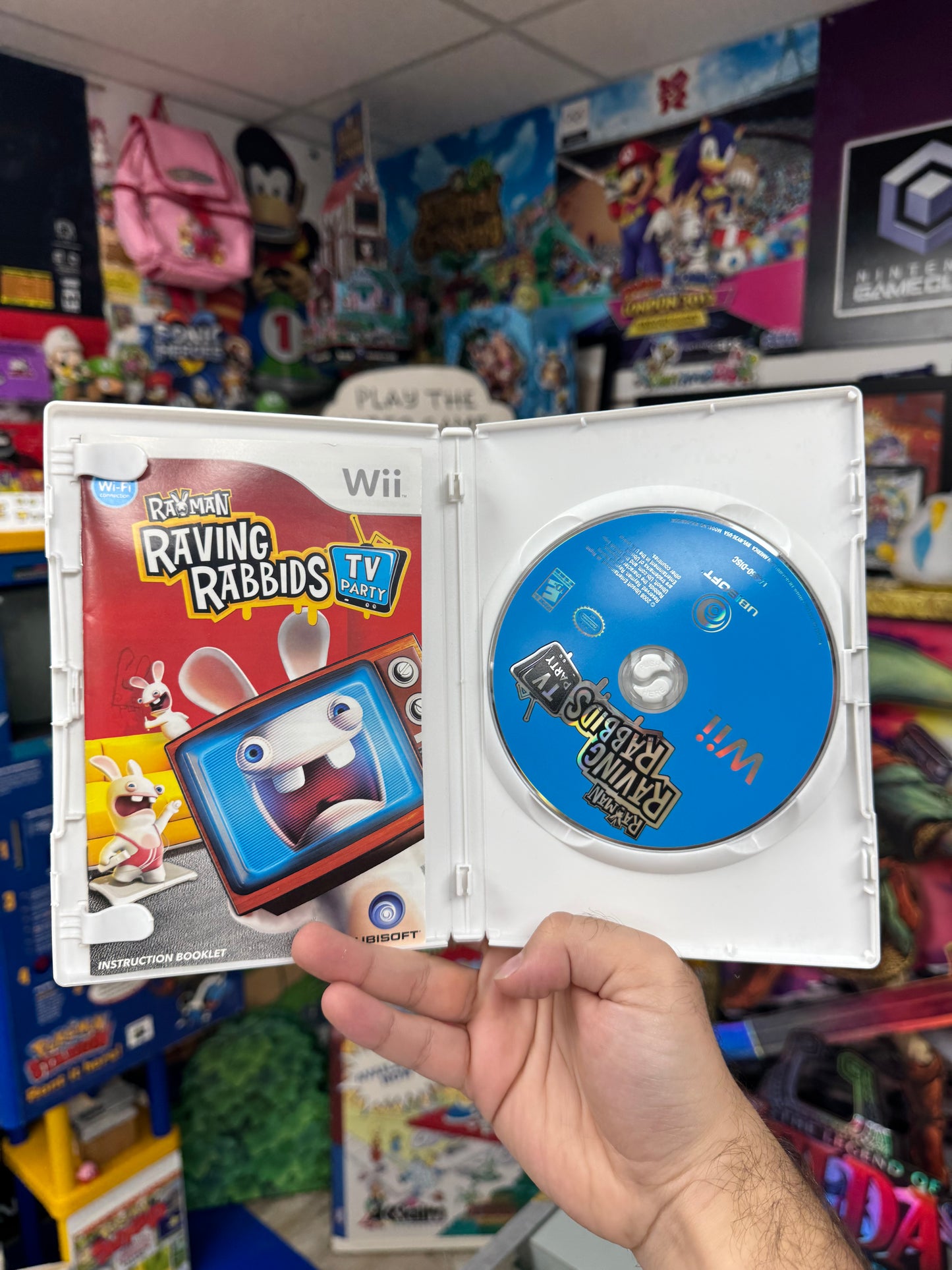 Rayman Raving Rabbids TV Party Wii