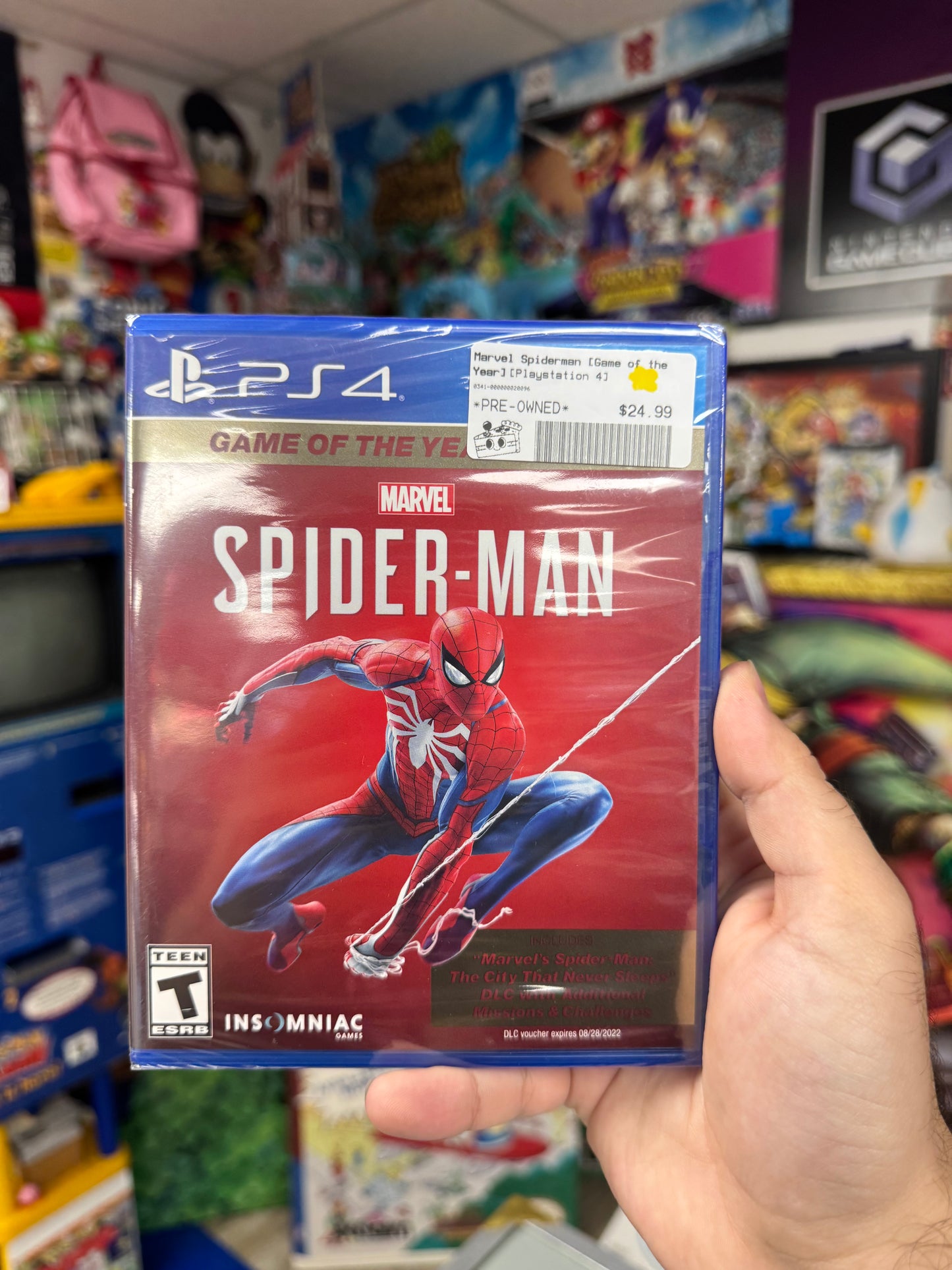 Marvel Spiderman [Game of the Year] PS4 (SEALED)