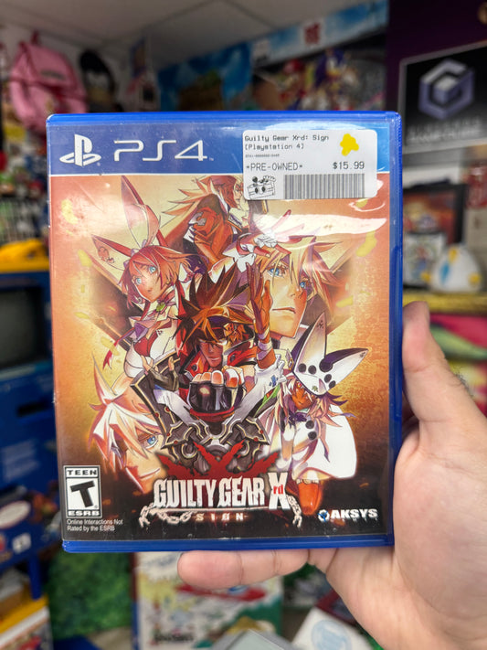 Guilty Gear Xrd: Sign PS4