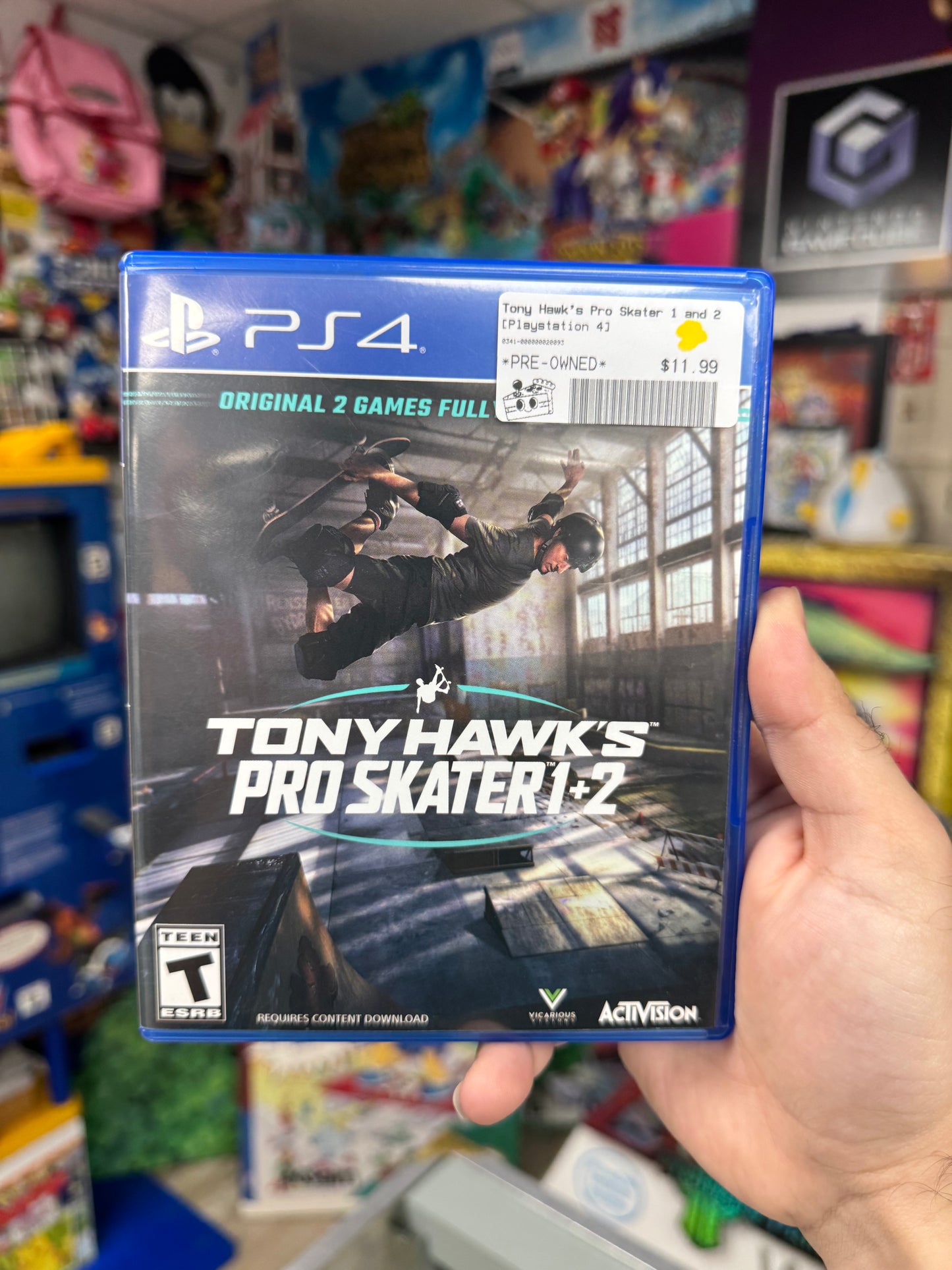 Tony Hawk's Pro Skater 1 and 2 PS4