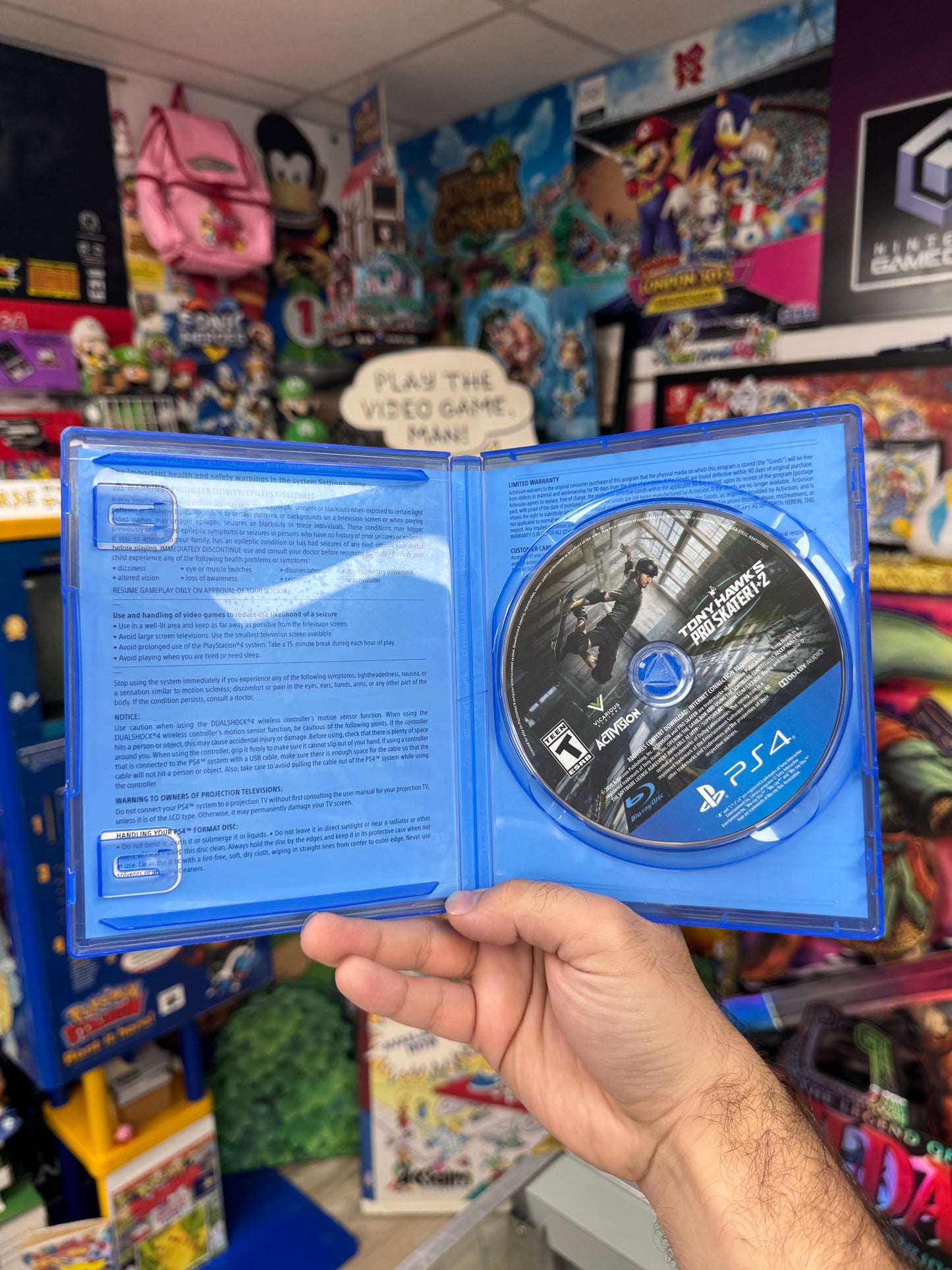 Tony Hawk's Pro Skater 1 and 2 PS4