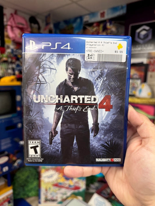 Uncharted 4:  A Thief's End PS4