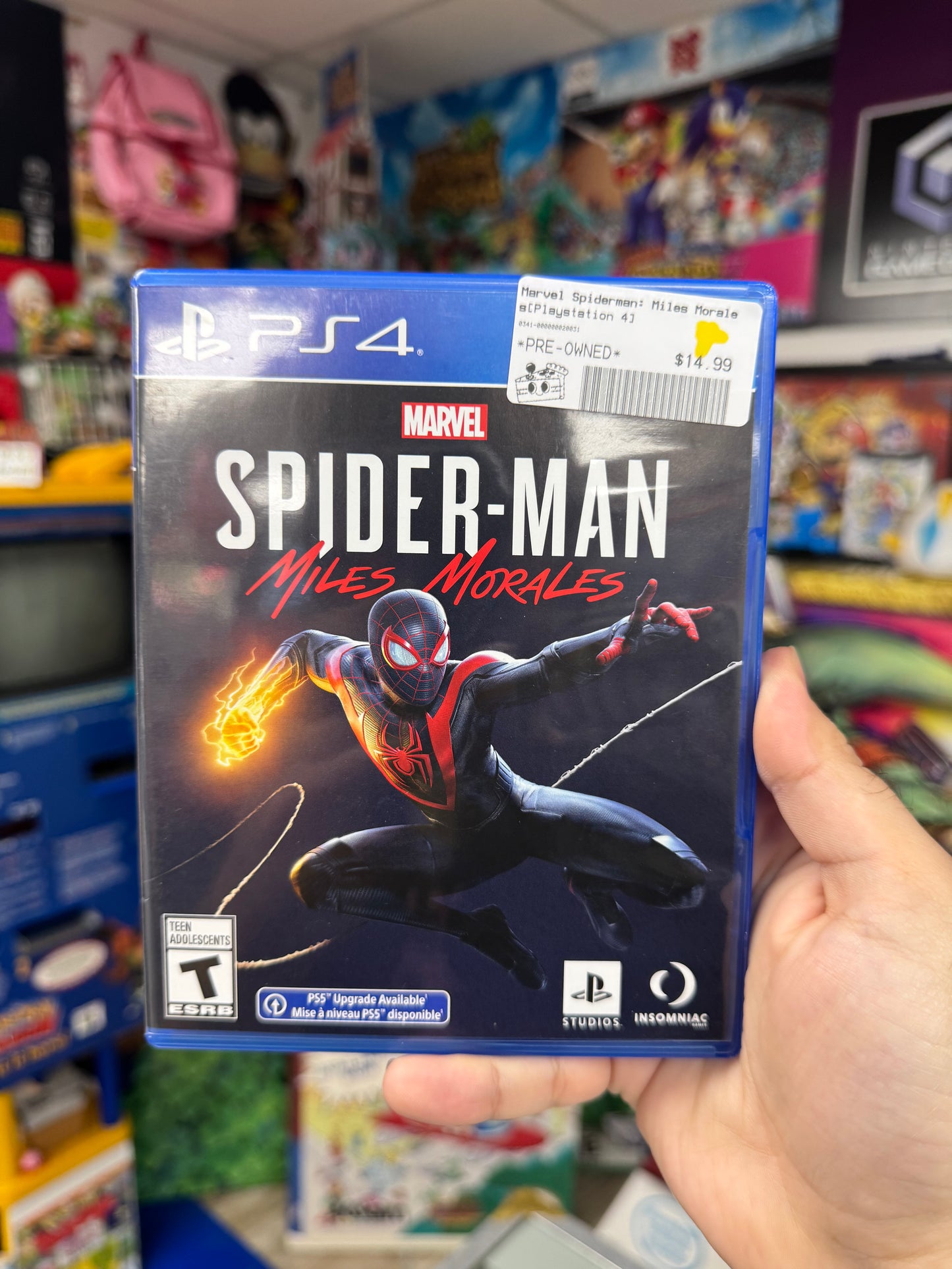 Marvel Spiderman: Miles Morales PS4