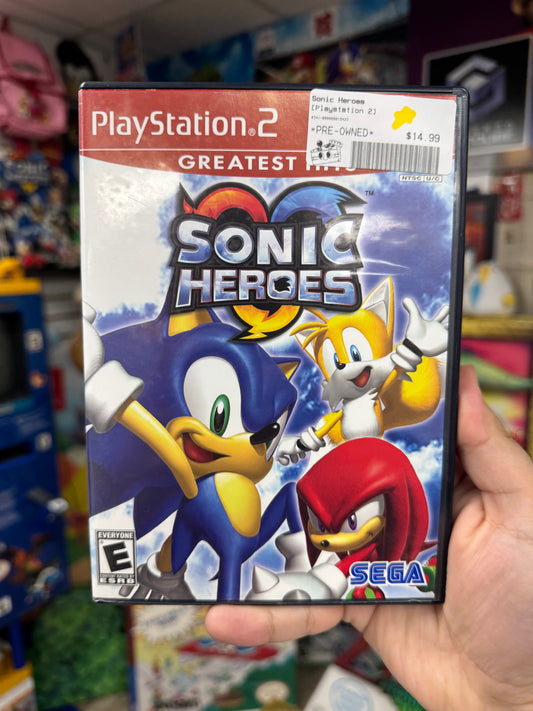 Sonic Heroes PS2