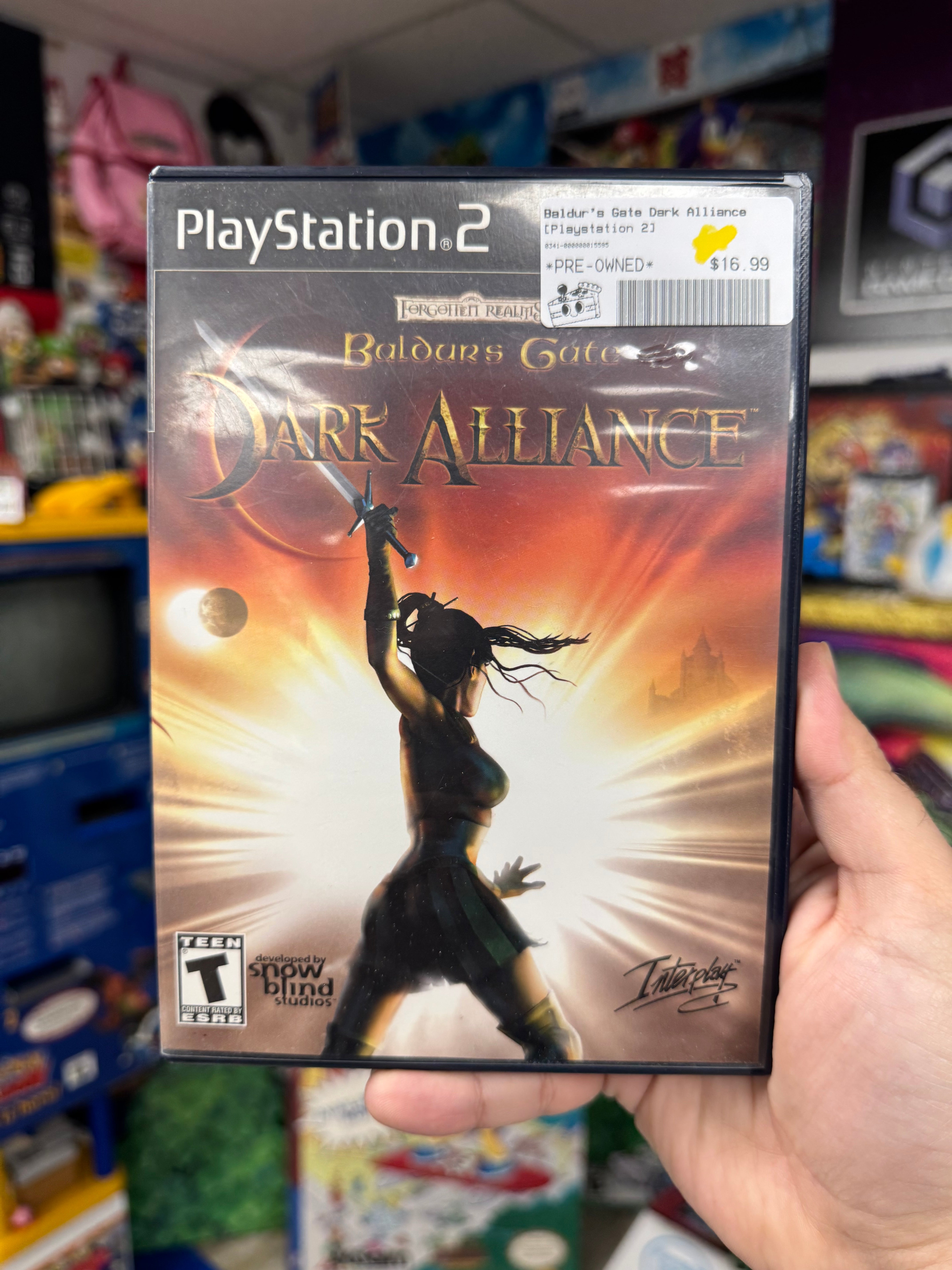 Baldur's Gate Dark Alliance PS2 – CakeHoarder Games