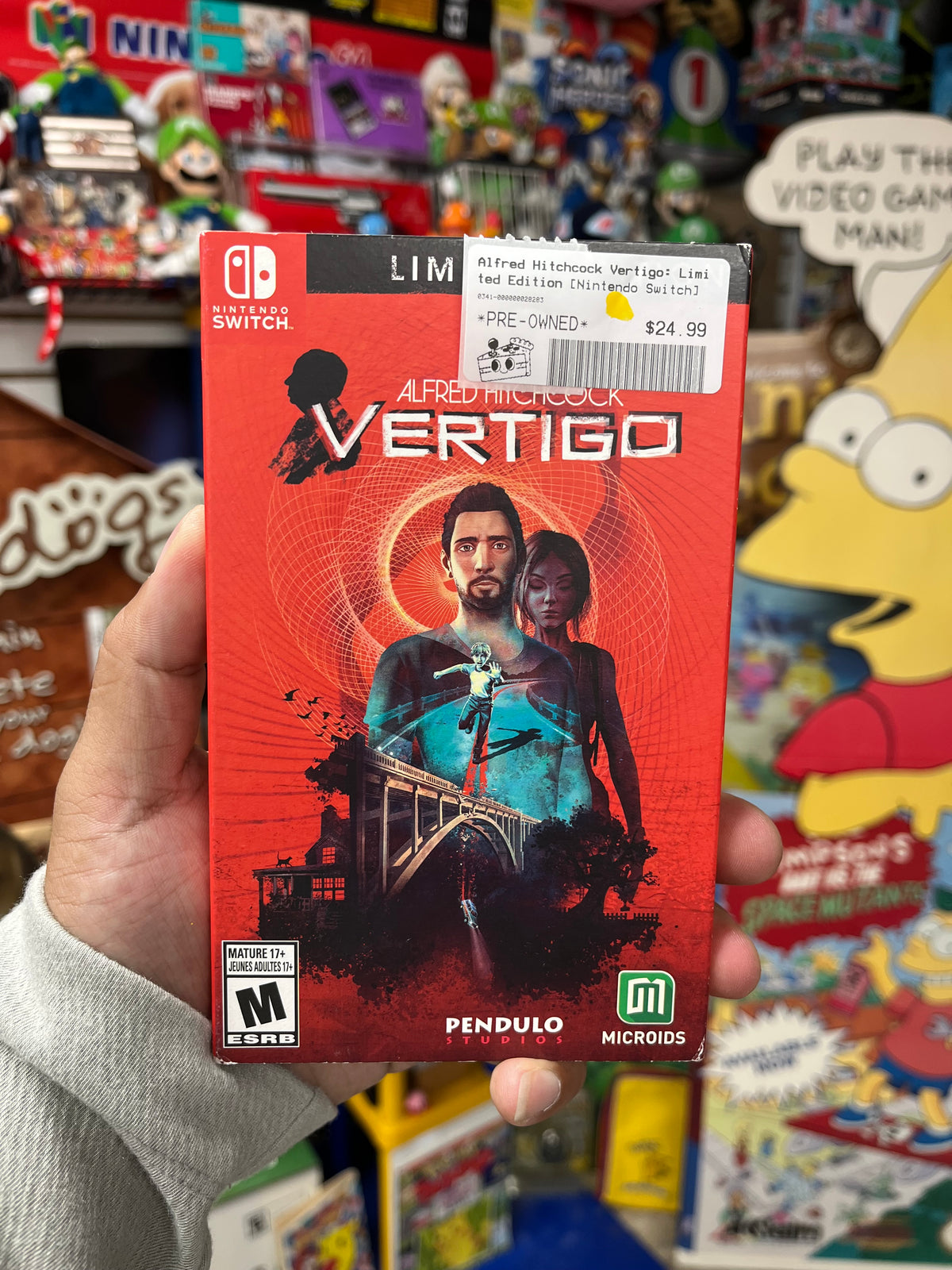 Alfred Hitchcock Vertigo: Limited Edition - Switch CiB