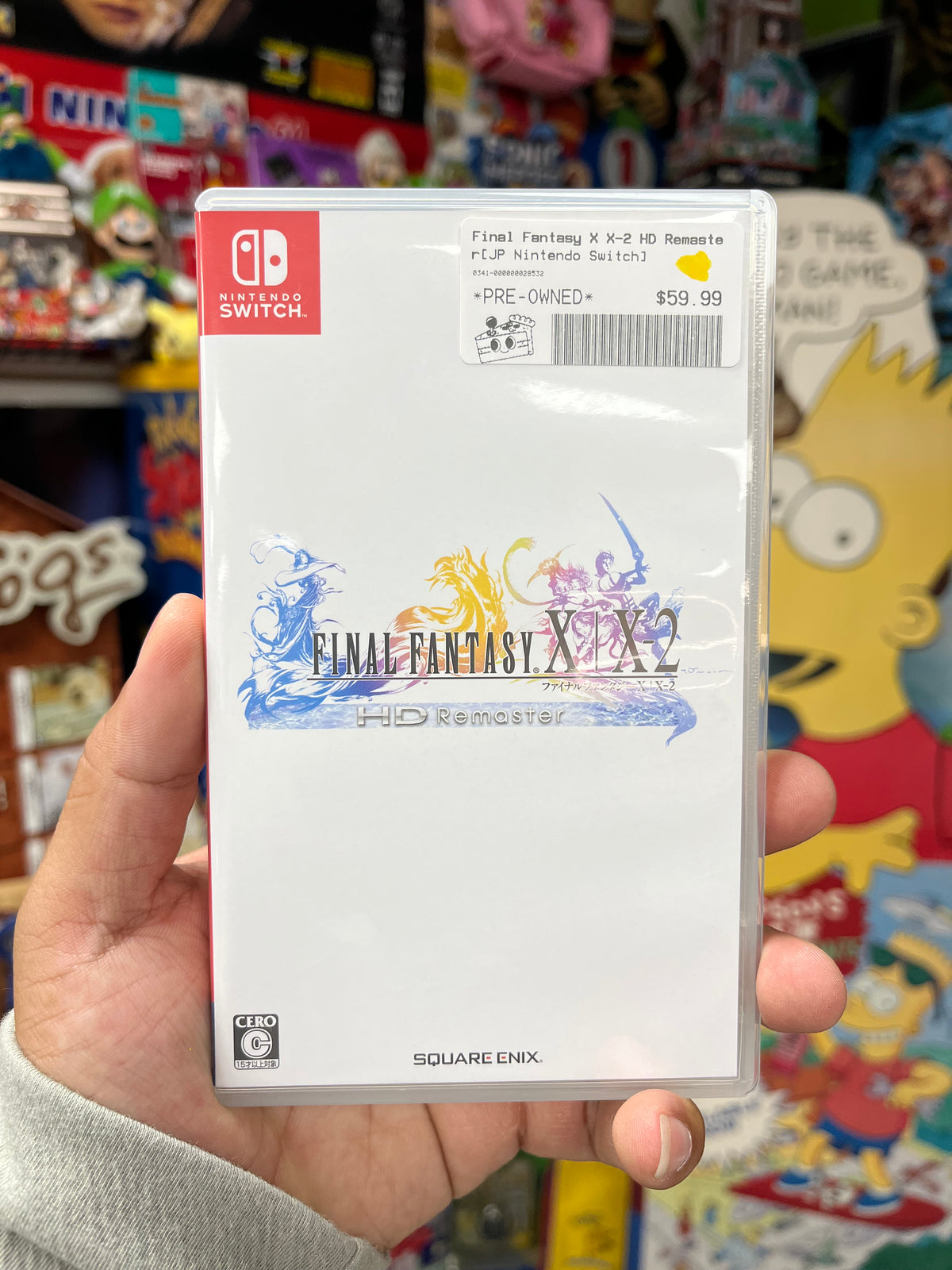 Final Fantasy X X-2 HD Remaster - JP Switch CiB