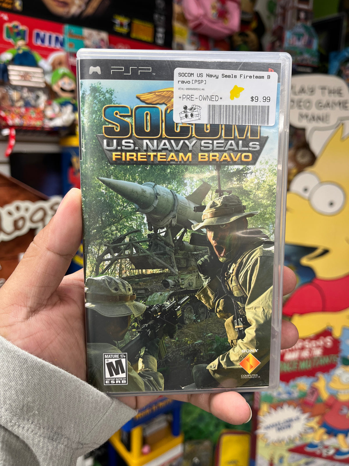 SOCOM US Navy Seals Fireteam Bravo - PSP CiB