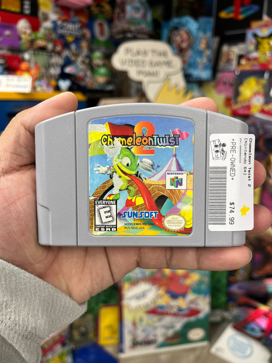 Chameleon Twist 2 - N64 Loose