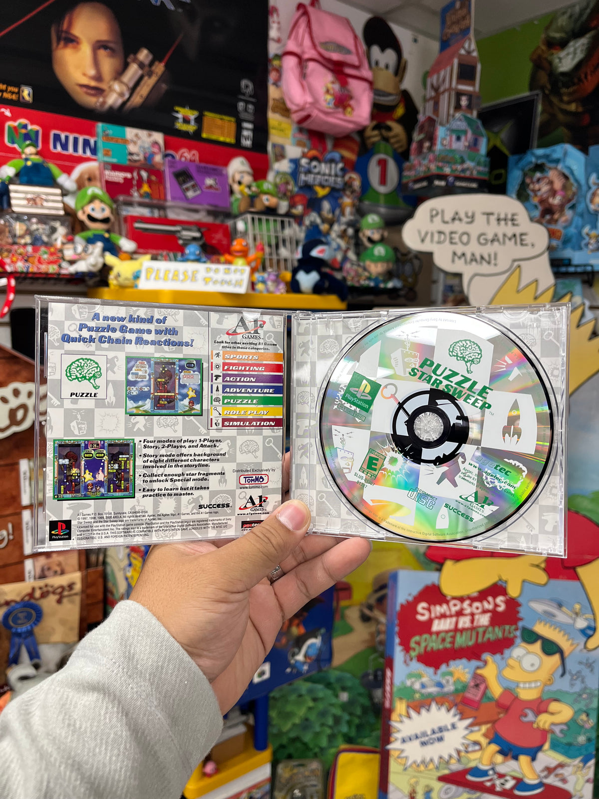 Puzzle Star Sweep - PS1 CiB