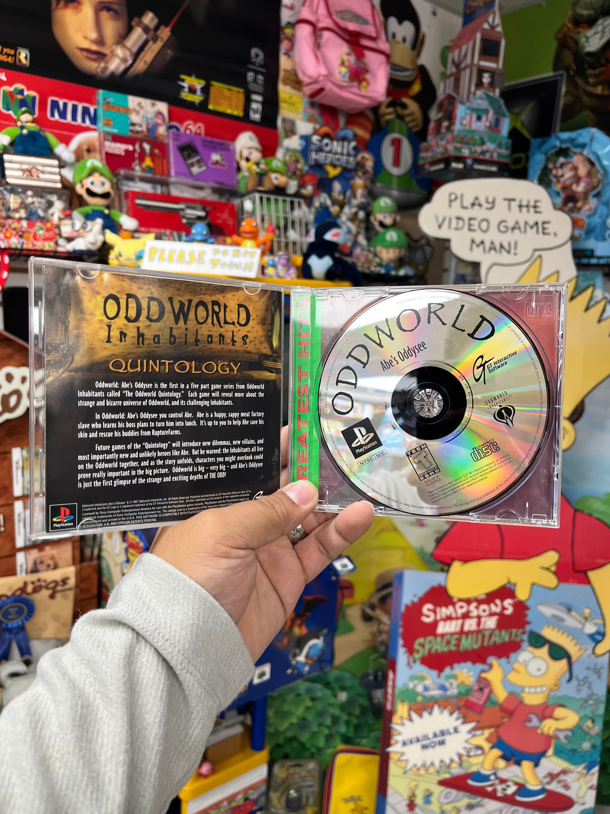 Oddworld Abe's Oddysee [Greatest Hits] - PS1 CiB