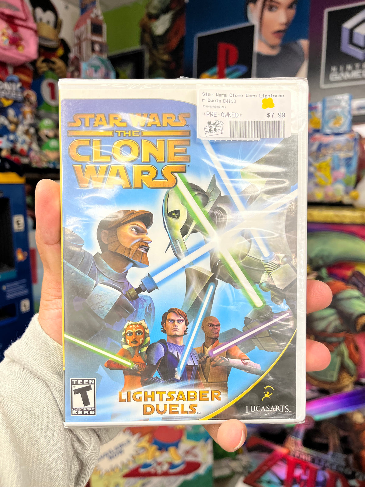 Star Wars the Clone Wars Lightsaber Duels - Wii Sealed