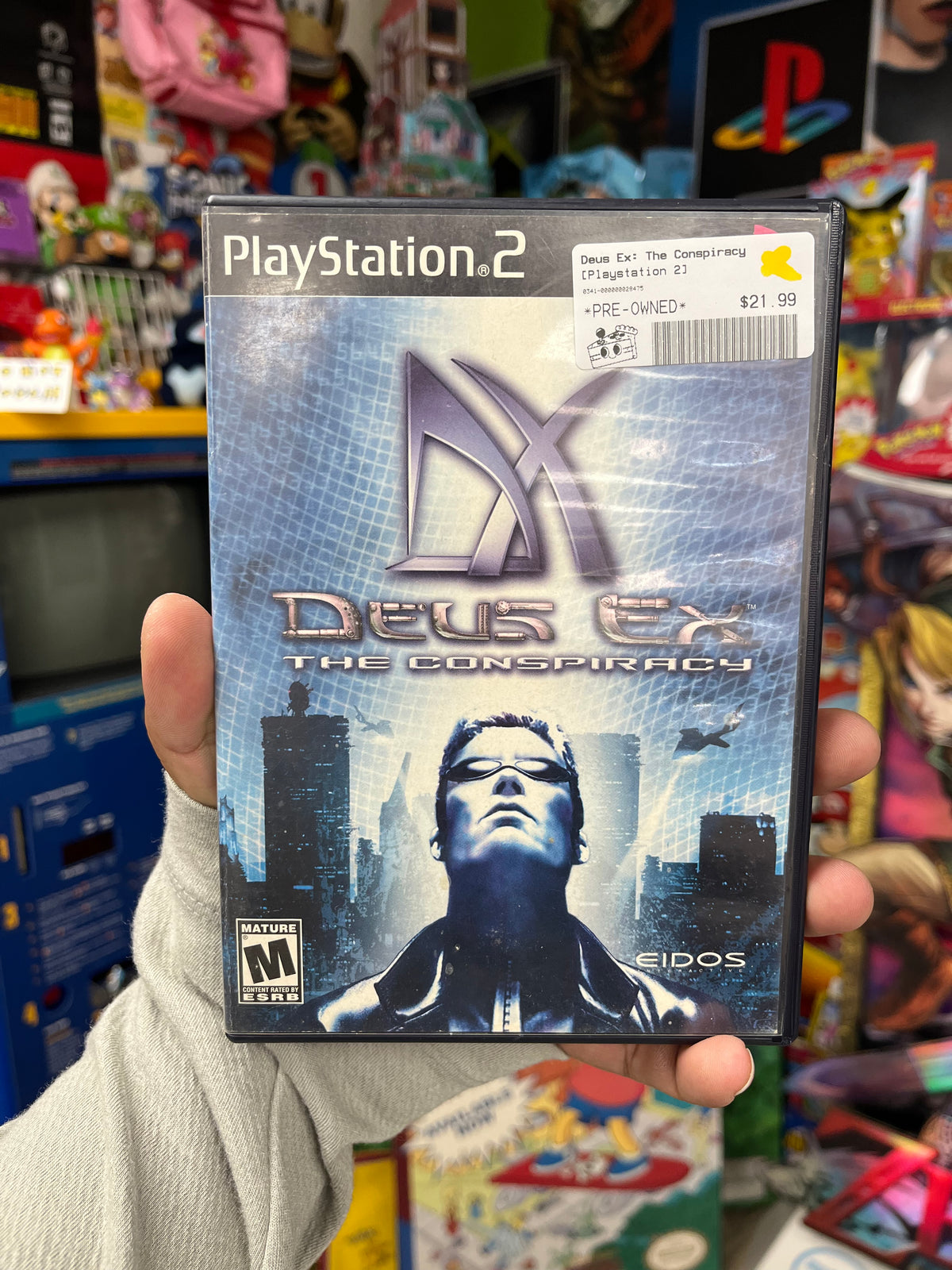 Deus Ex: The Conspiracy - PS2 Boxed