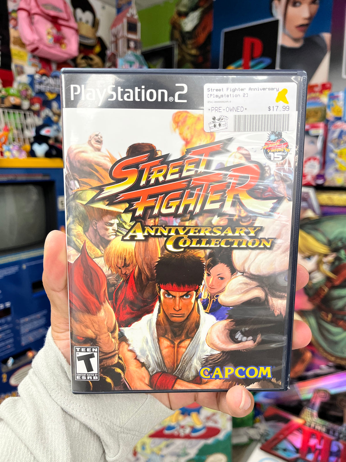 Street Fighter Anniversary Collection - PS2 CiB