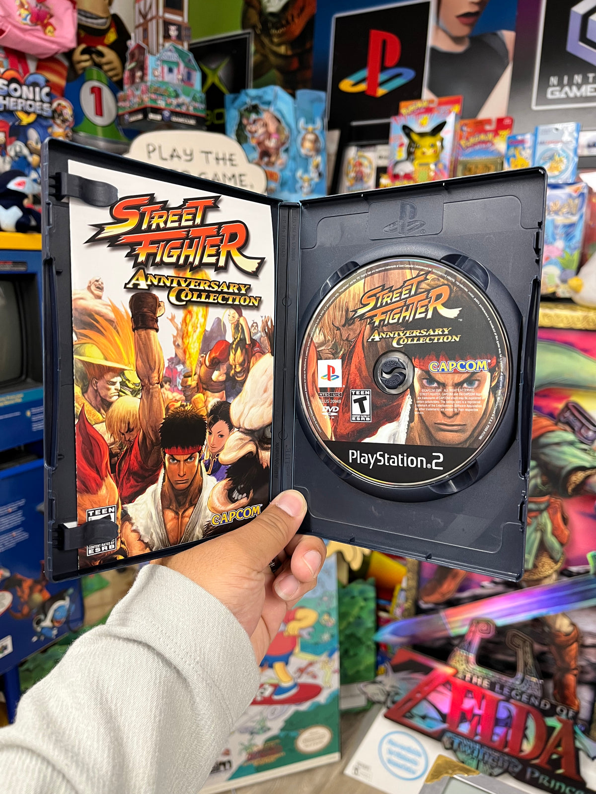 Street Fighter Anniversary Collection - PS2 CiB