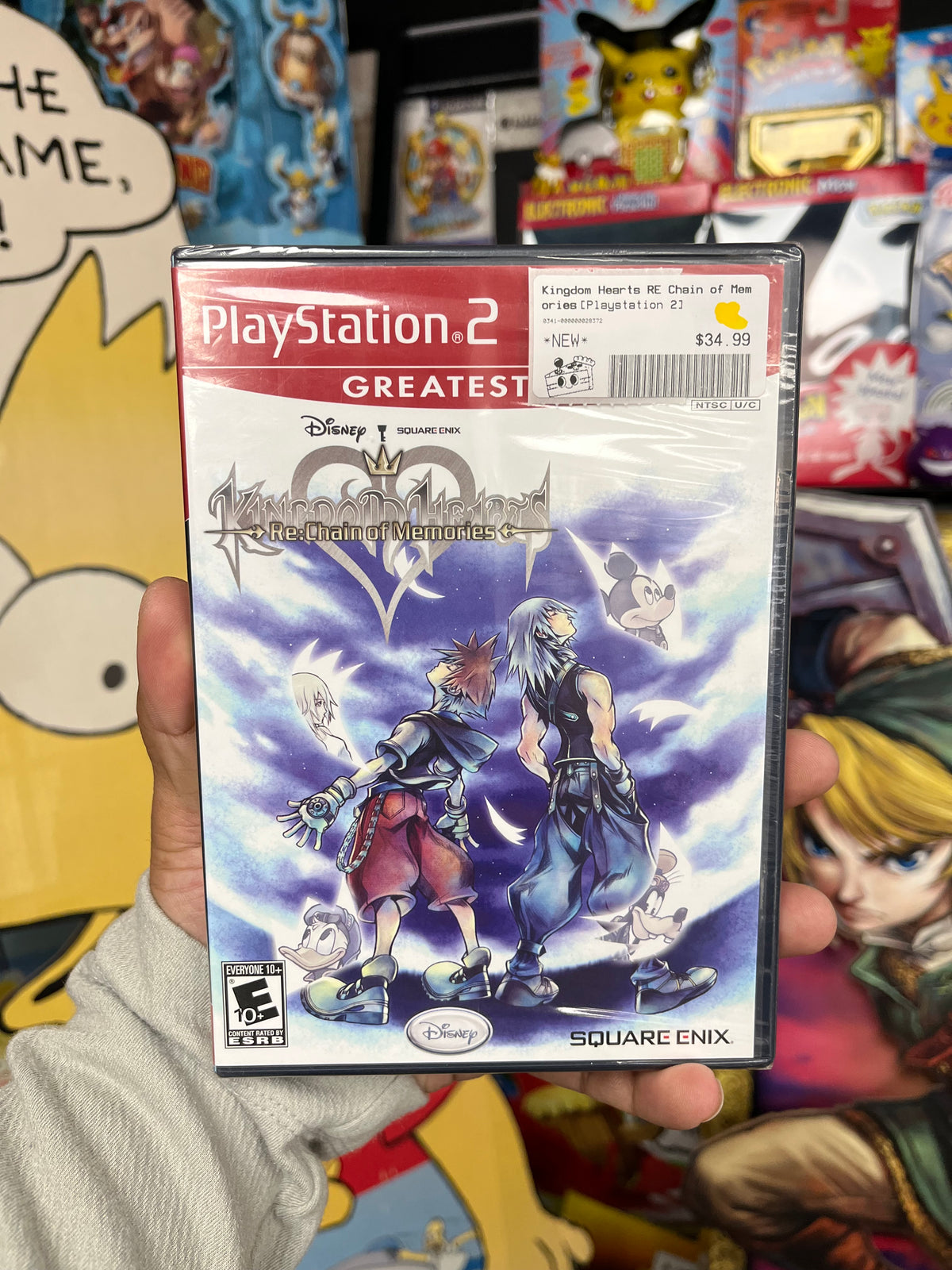 Kingdom Hearts Re: Chain of Memories [Greatest Hits] - PS2 Sealed