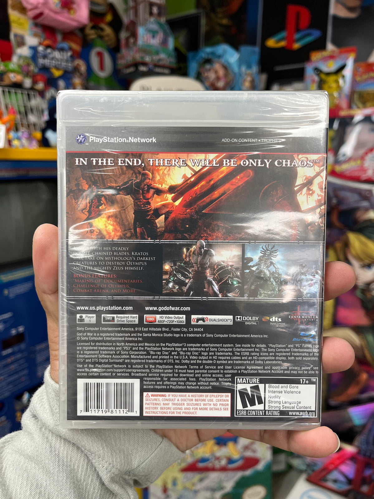 God of War III - PS3 Sealed
