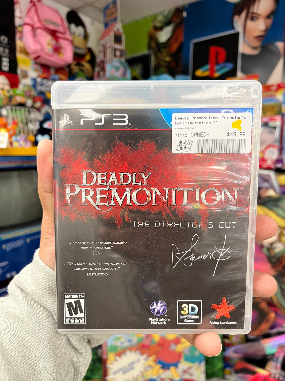 Deadly Premonition: Director's Cut - PS3 CiB