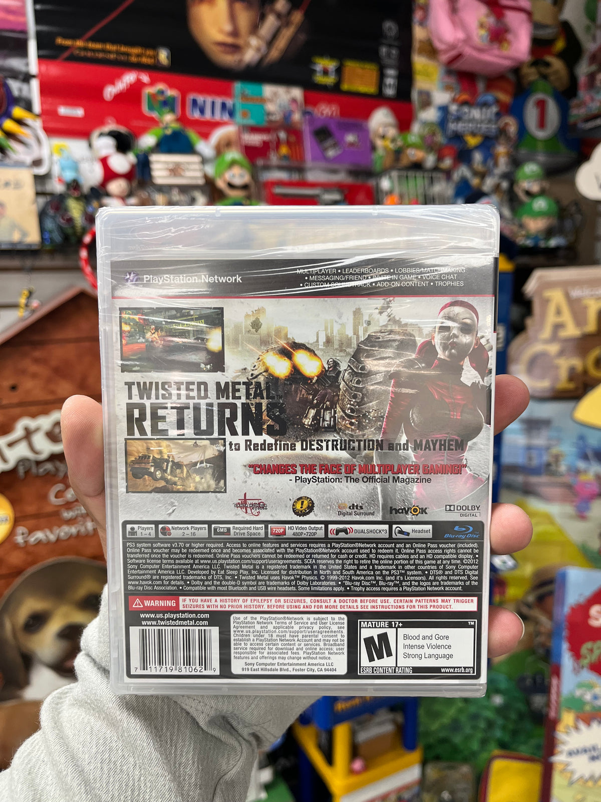 Twisted Metal - PS3 Sealed