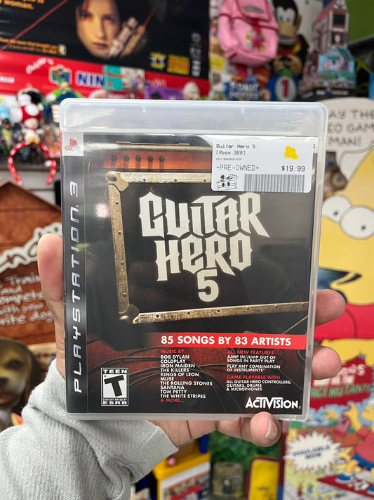 Guitar Hero 5 - PS3 CiB