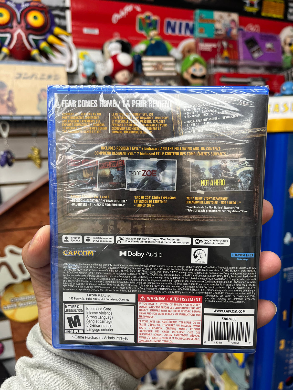 Resident Evil 7 Biohazard: Gold Edition - PS5 Sealed