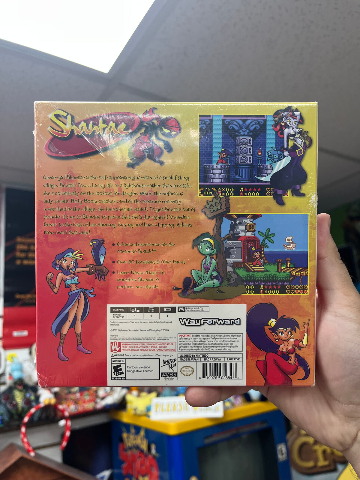 Shantae [Limited Run Retro Box Edition] - Switch Sealed