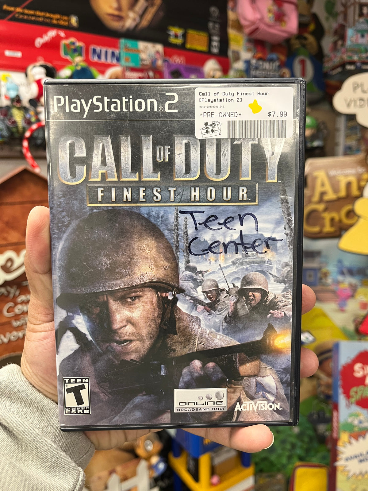 Call of Duty Finest Hour - PS2 CiB