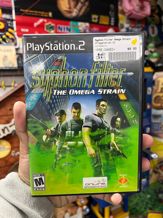 Syphon Filter The Omega Strain - PS2 CiB