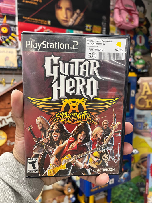 Guitar Hero Aerosmith - PS2 CiB