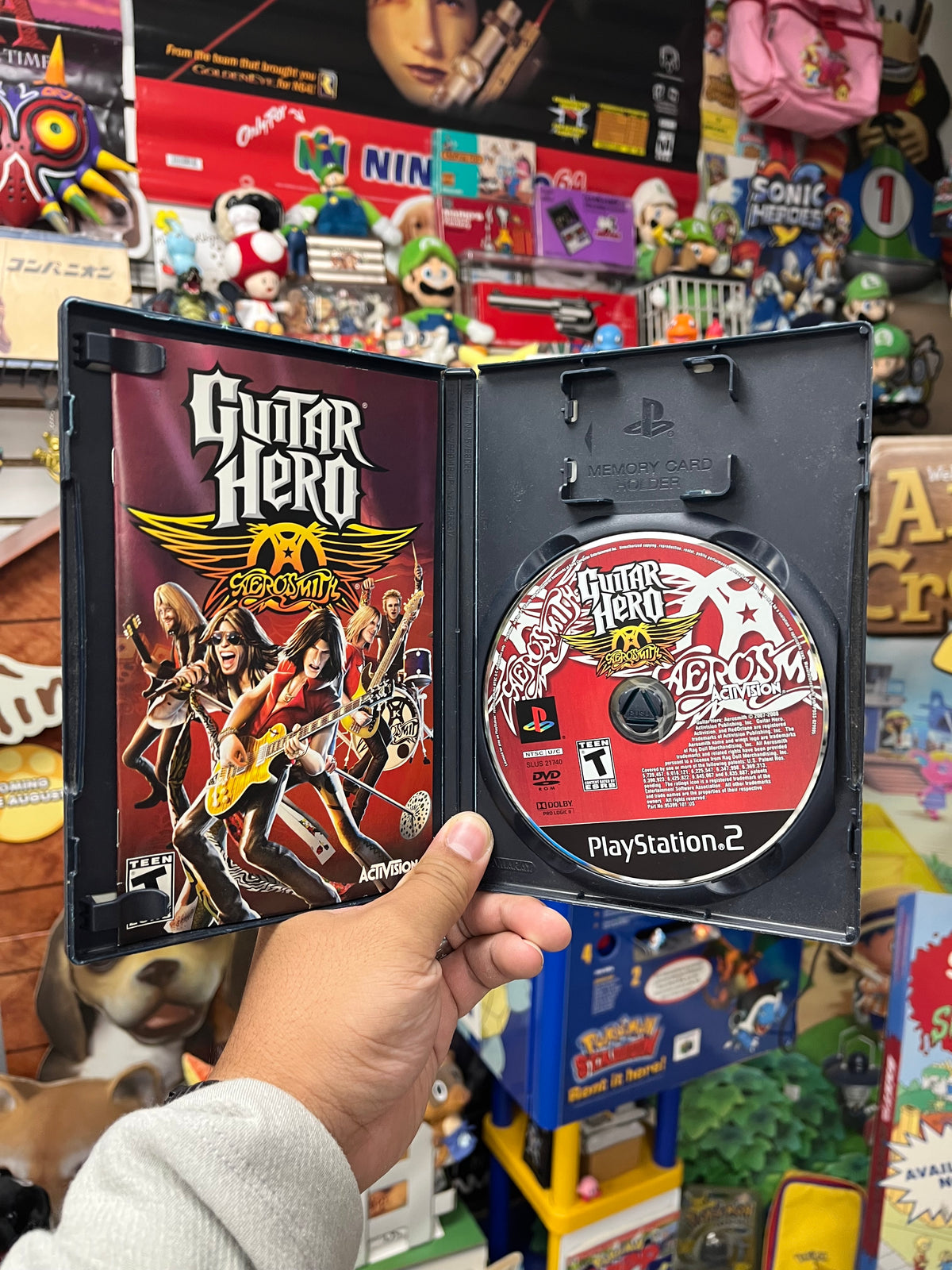 Guitar Hero Aerosmith - PS2 CiB