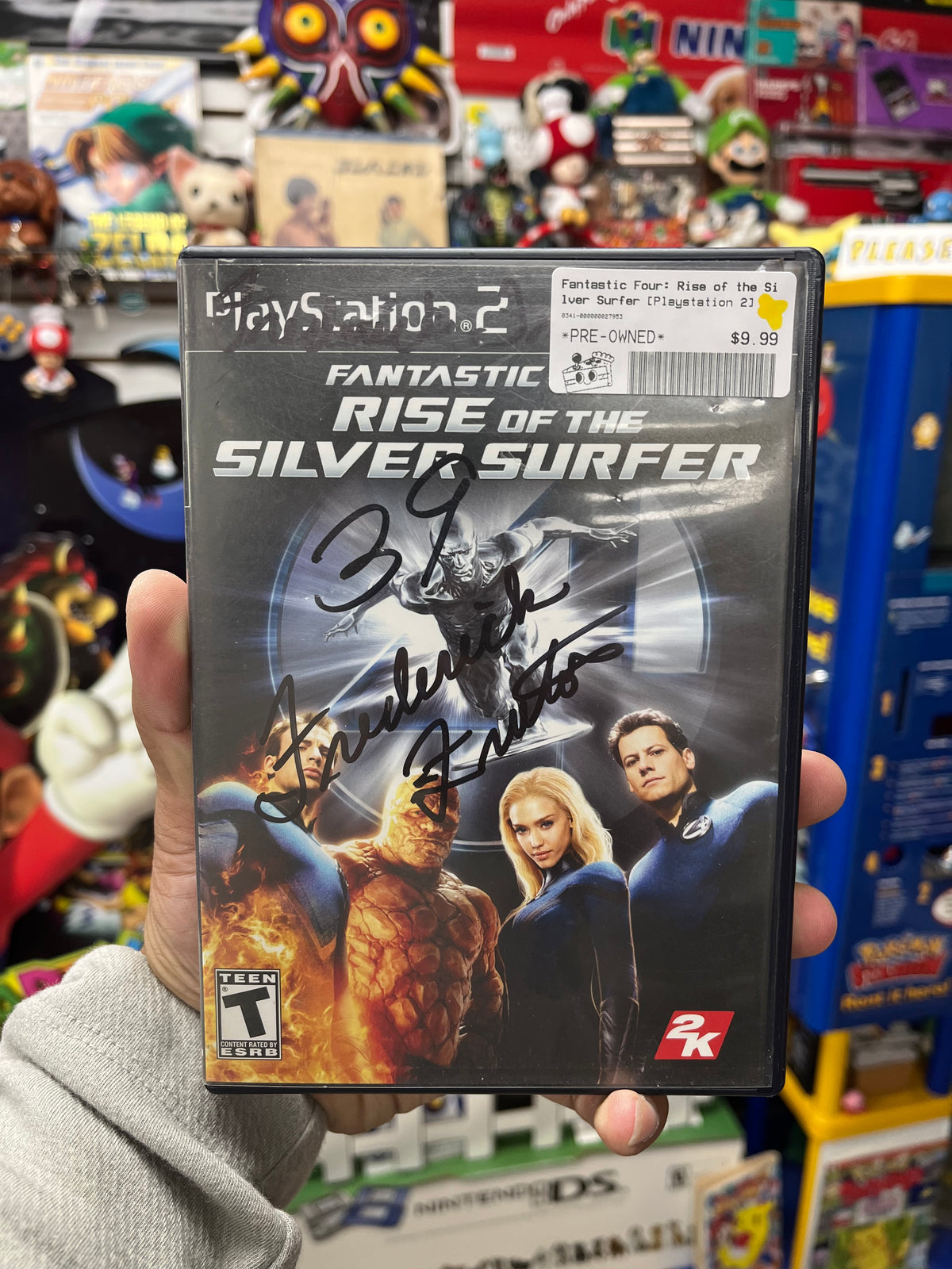Fantastic 4 Rise of the Silver Surfer - PS2 CiB