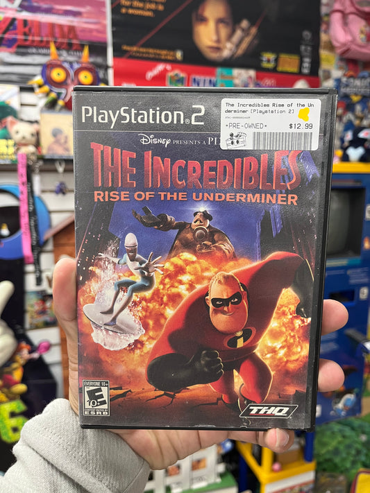 The Incredibles Rise of the Underminder - PS2 CiB