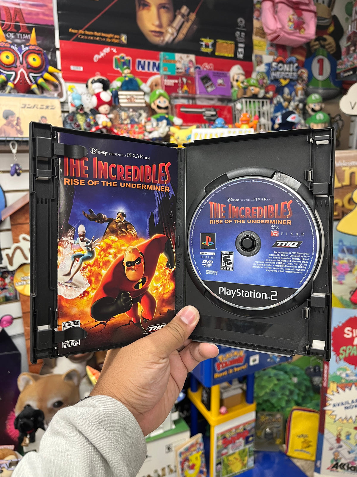 The Incredibles Rise of the Underminder - PS2 CiB