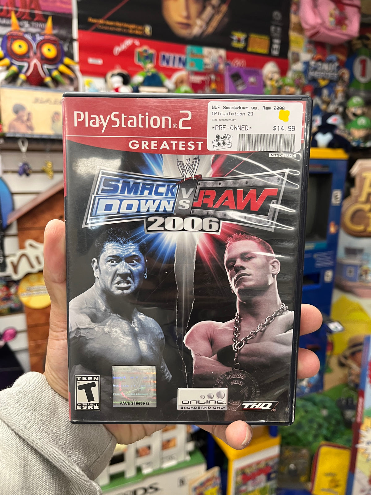 WWE Smackdown vs. Raw 2006 [Greatest Hits] - PS2 CiB