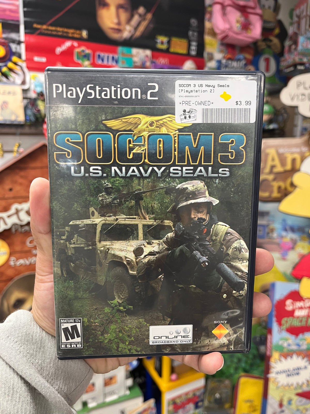 SOCOM 3 US Navy Seals - PS2 CiB