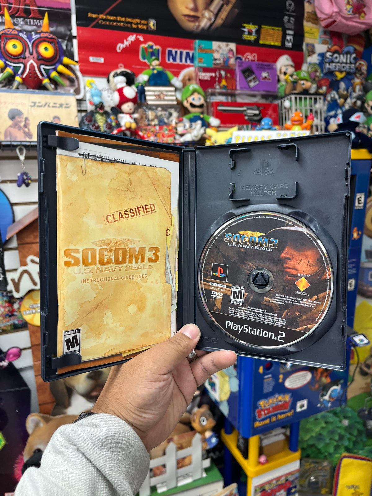 SOCOM 3 US Navy Seals - PS2 CiB