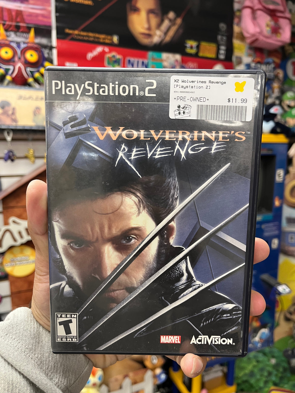 X2 Wolverine's Revenge - PS2 Boxed