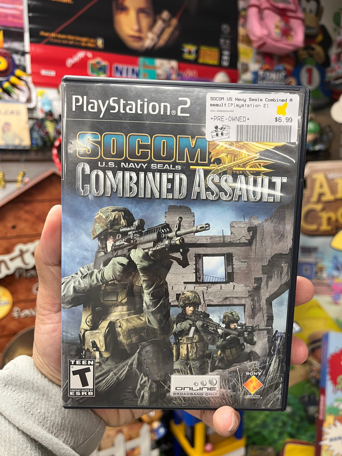 SOCOM US Navy Seals Combined Assault - PS2 CiB