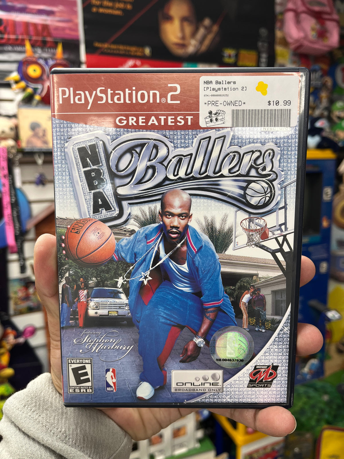 NBA Ballers [Greatest Hits] - PS2 CiB