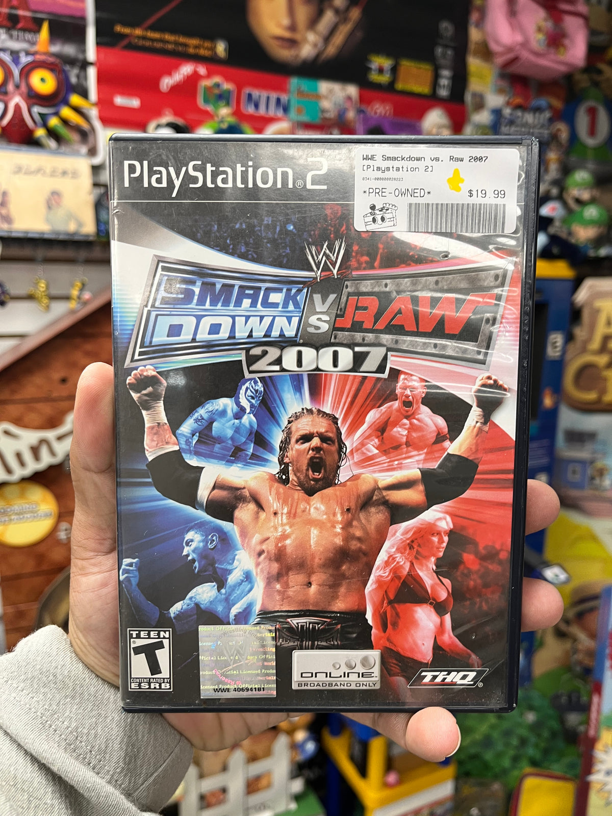 WWE Smackdown vs. Raw 2007 - PS2 CiB