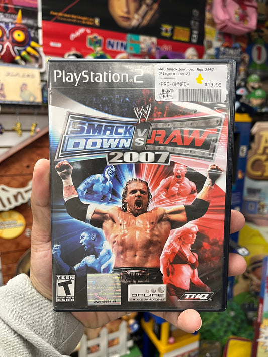 WWE Smackdown vs. Raw 2007 - PS2 CiB