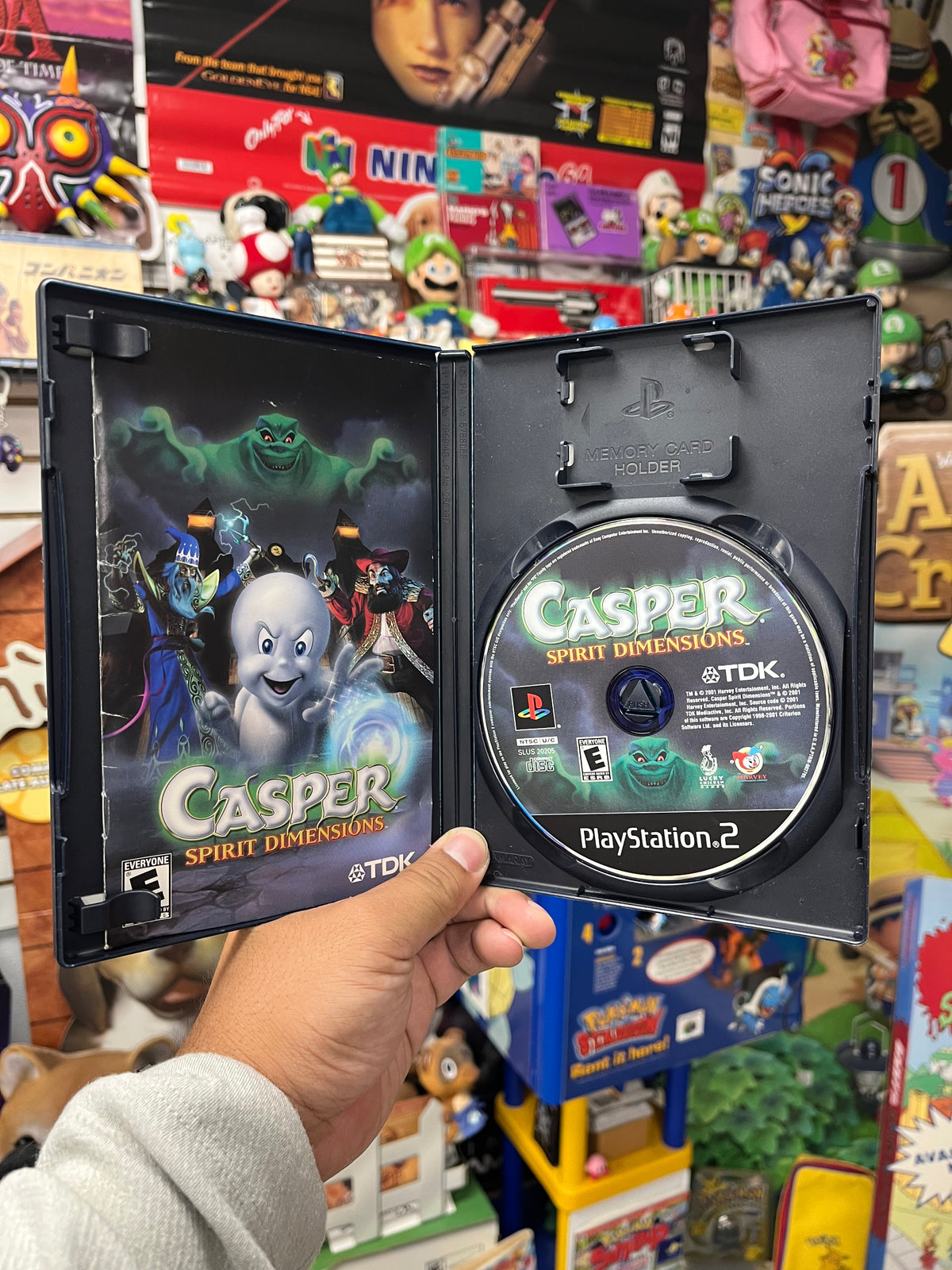 Casper Spirit Dimensions - PS2 CiB