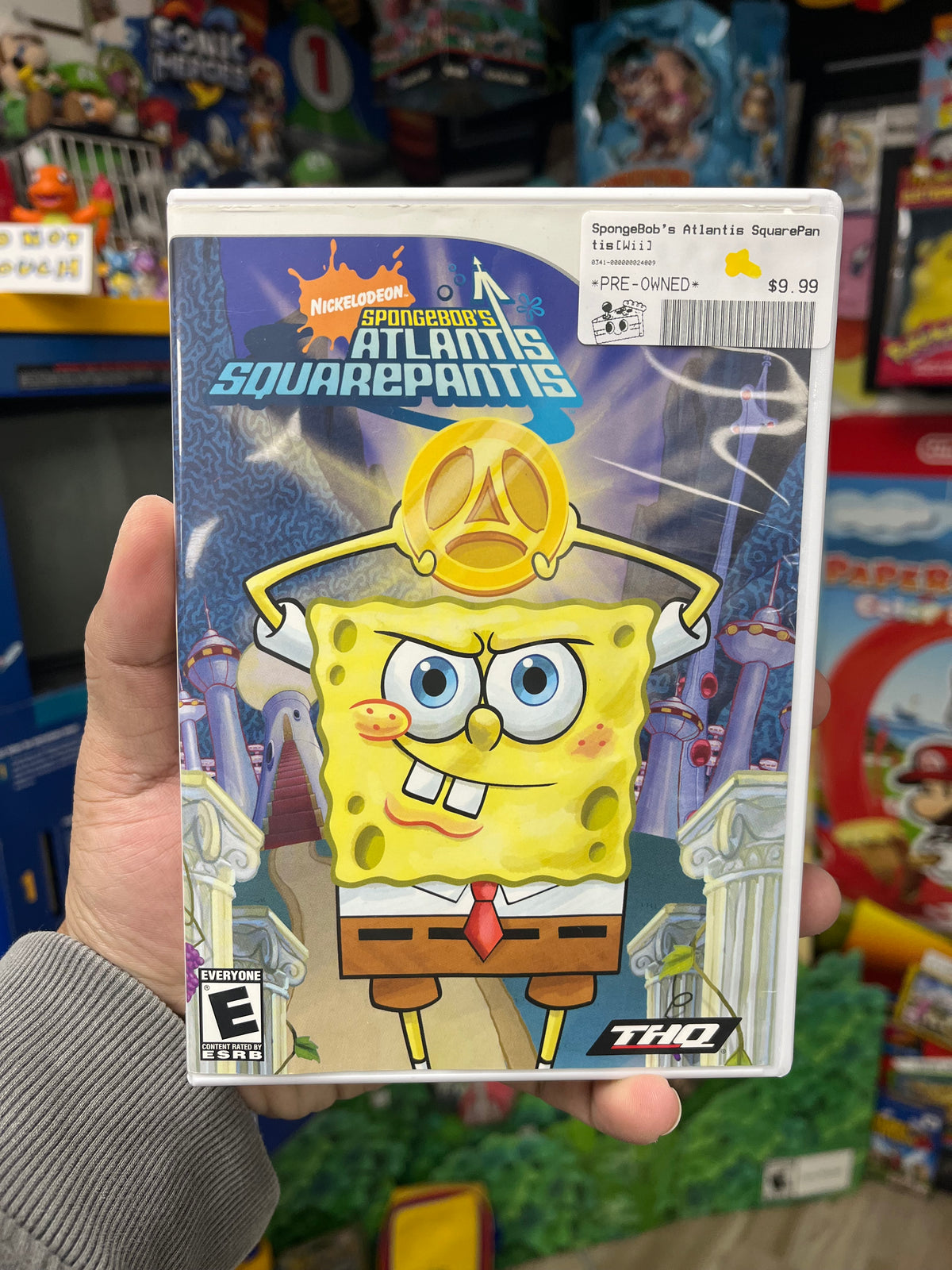 SpongeBob's Atlantis SquarePantis - Wii Boxed