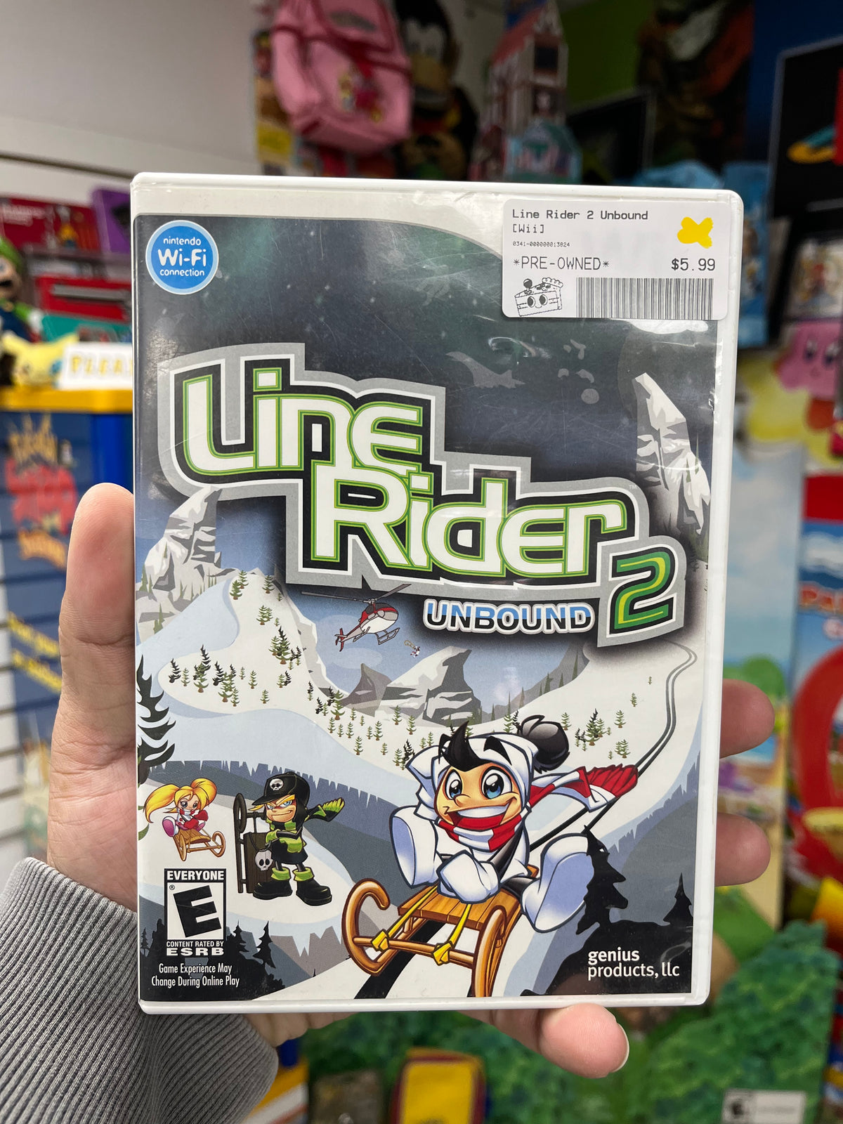 Line Rider 2 Unbound - Wii CiB