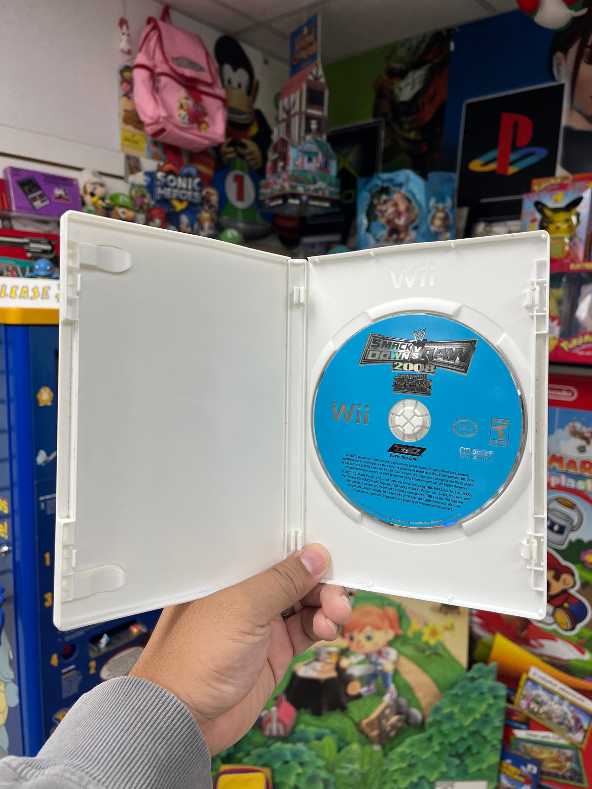 WWE Smackdown vs. Raw 2008 - Wii Boxed